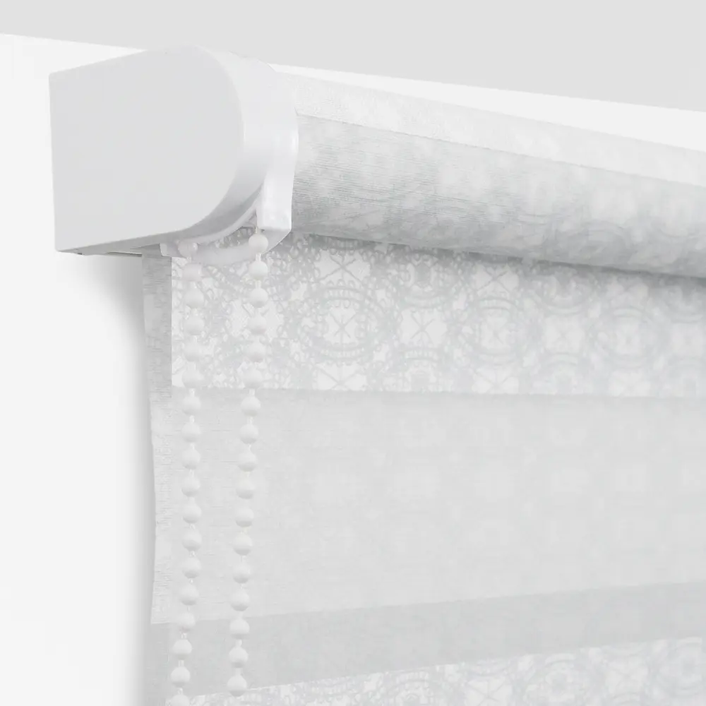 Штора рулонная Восторг 180x175 см серая GARDEN Нео-классика STLM-2170110 - Вид №1