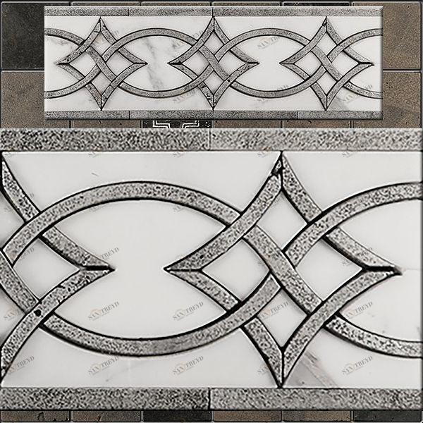 БОРДЮР ИЗ МРАМОРА VN-2 SKALINI CLASSIC VN2