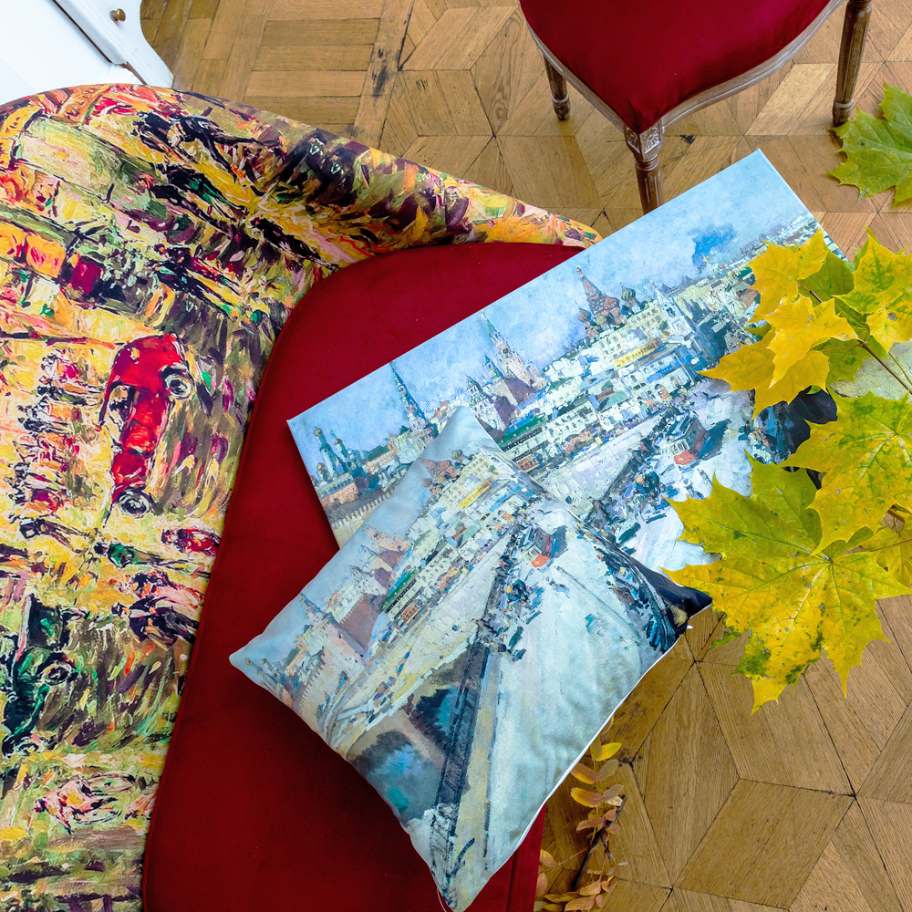 4113107 Арт-подушка «Москворецкий мост» Object Desire  - Вид №1