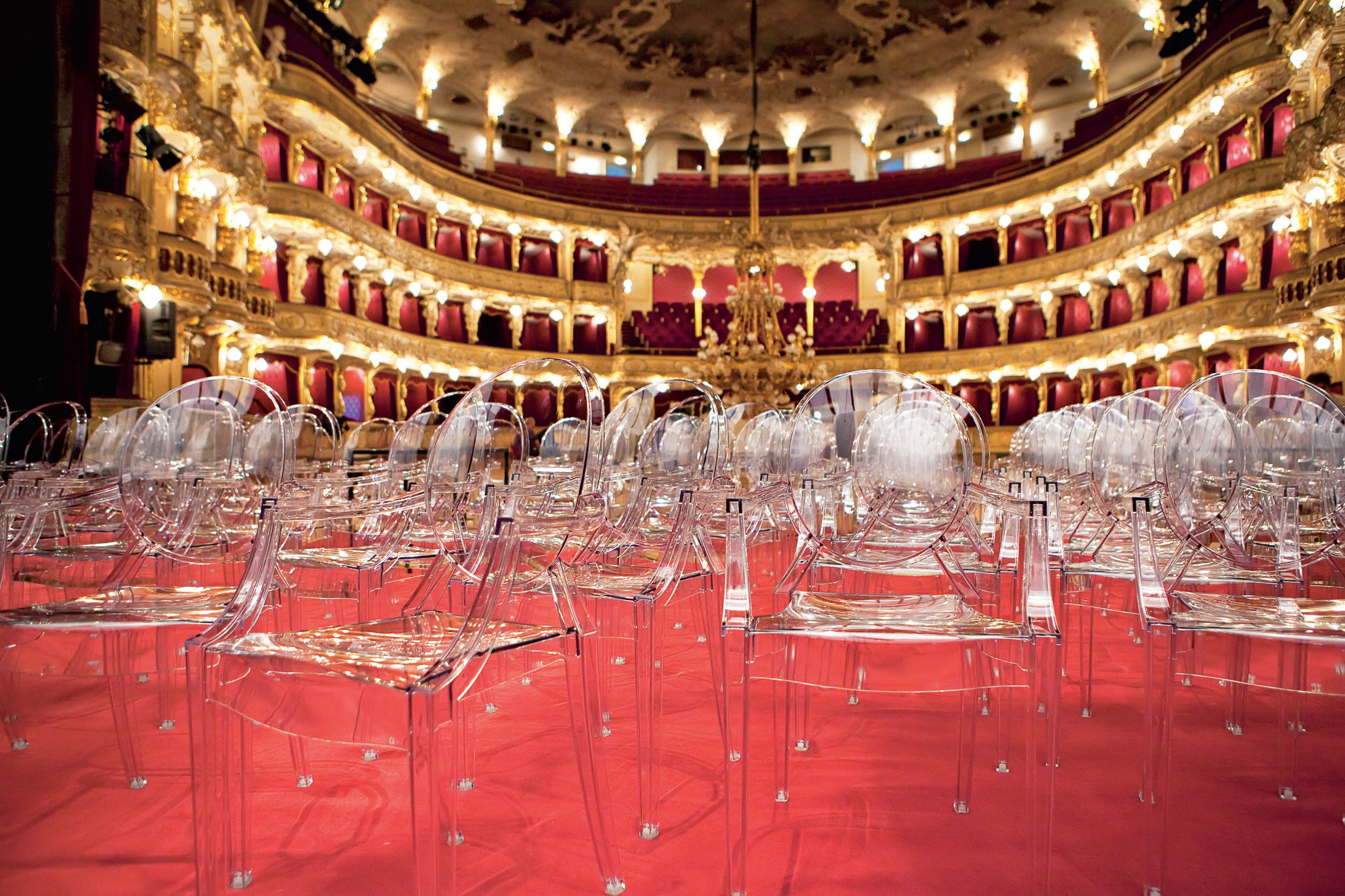 Поликарбонат медальон стул Kartell призрак ARCH-00087826 - Вид №3