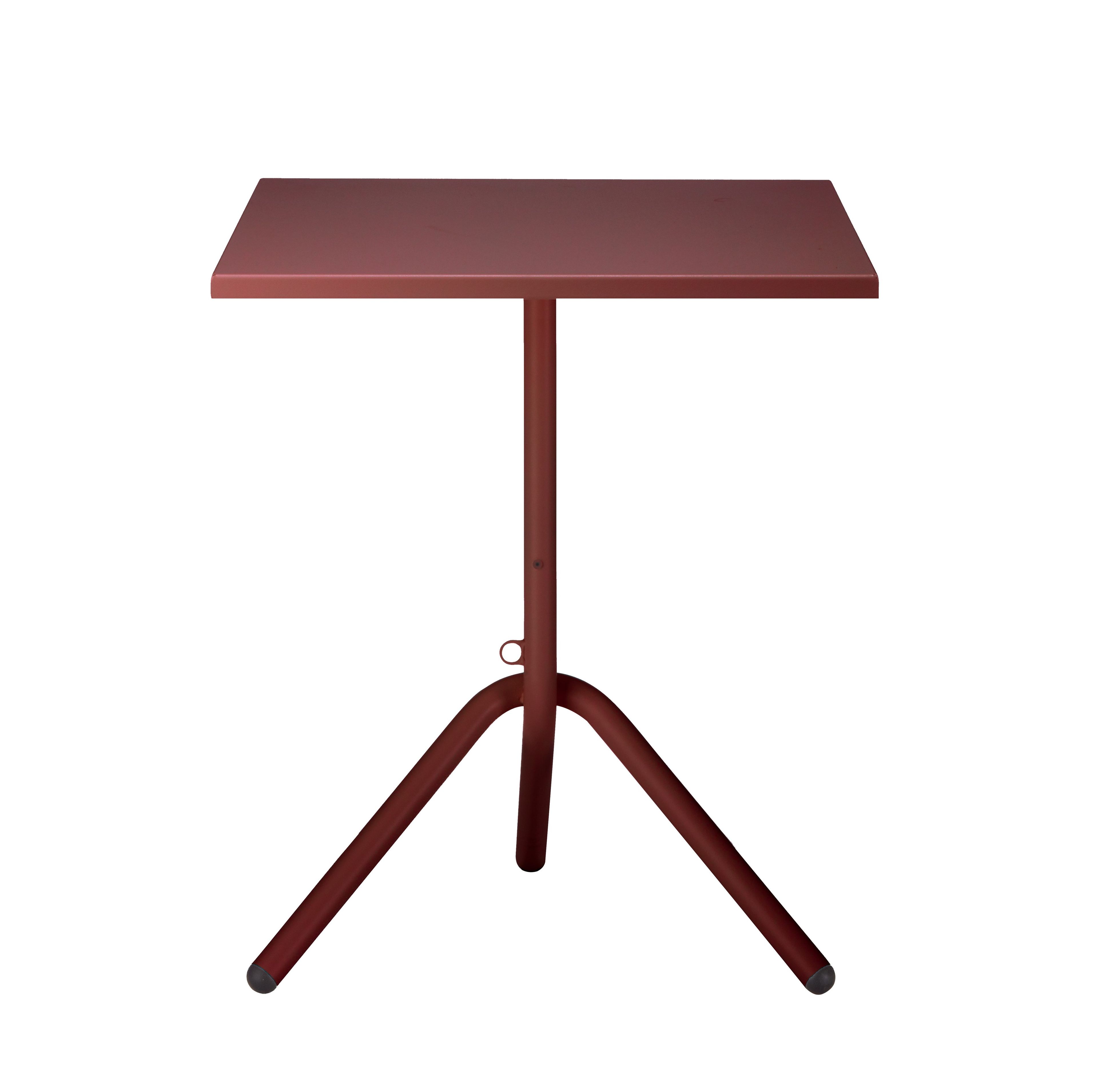 Квадратный стол с откидным верхом из листового металла COLOS ARCH-00066909 - Вид №3