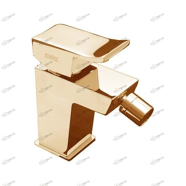 Однорычажный смеситель для биде с клапаном клик-клак 52.011G MAIER SURF 52011G