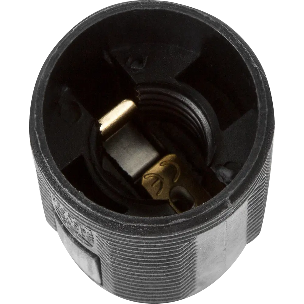 Патрон пластиковый Е14 цвет чёрный Santreyd STLM-2048129 - Вид №1