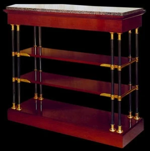 Tisserant Самонесущий двухсторонний деревянный книжный шкаф