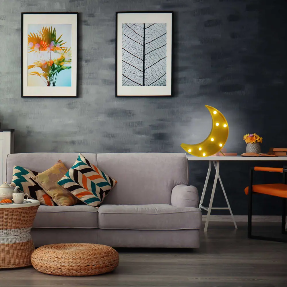 Ночник «Полумесяц» 3 Вт, цвет жёлтый APEYRON STLM-2109223 - Вид №9