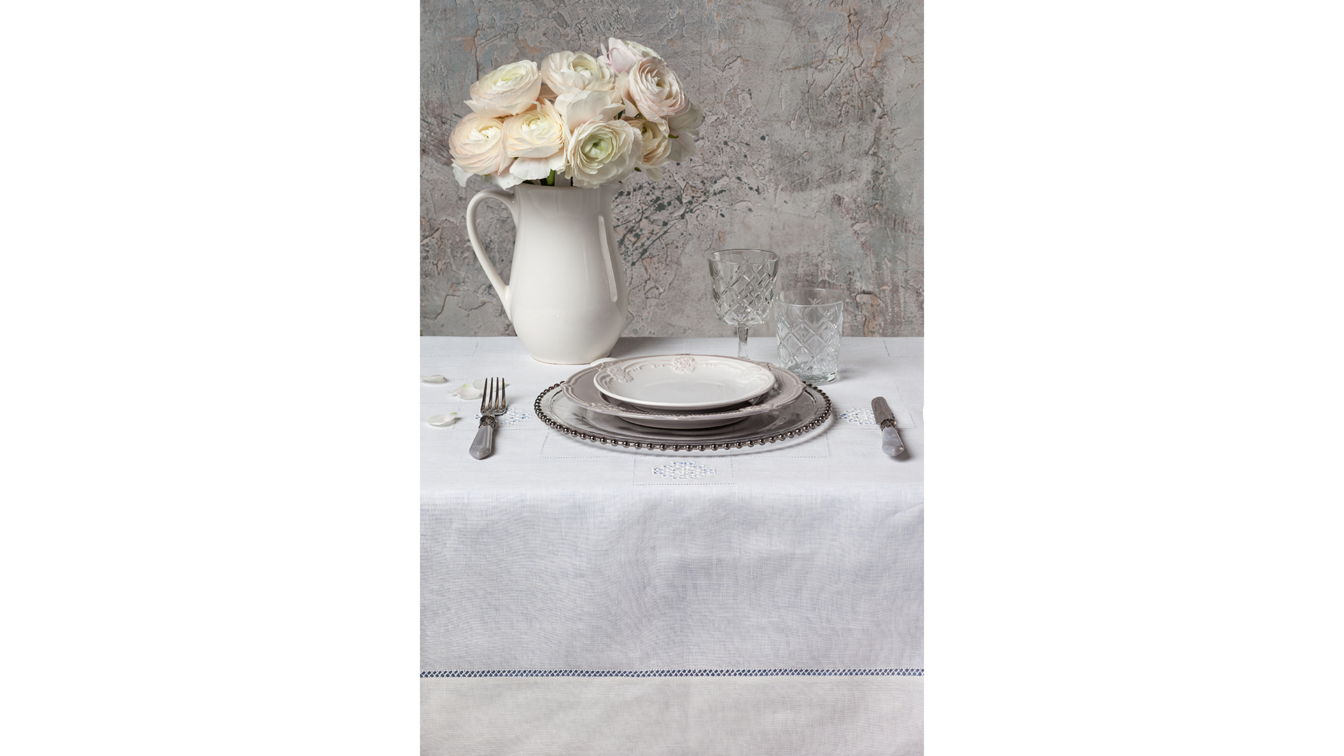 10616536 Крестецкая строчка Скатерть 150x150см Ткань  - Вид №5