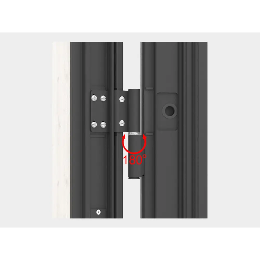 Дверь входная металлическая Премиум Плюс 99x205 см правая дуб белый DOORHAN STLM-2210046 - Вид №2