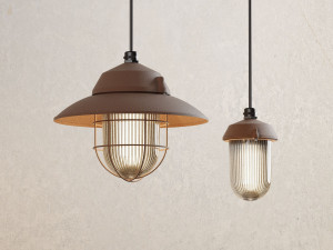 Алюминиевый подвесной светильник