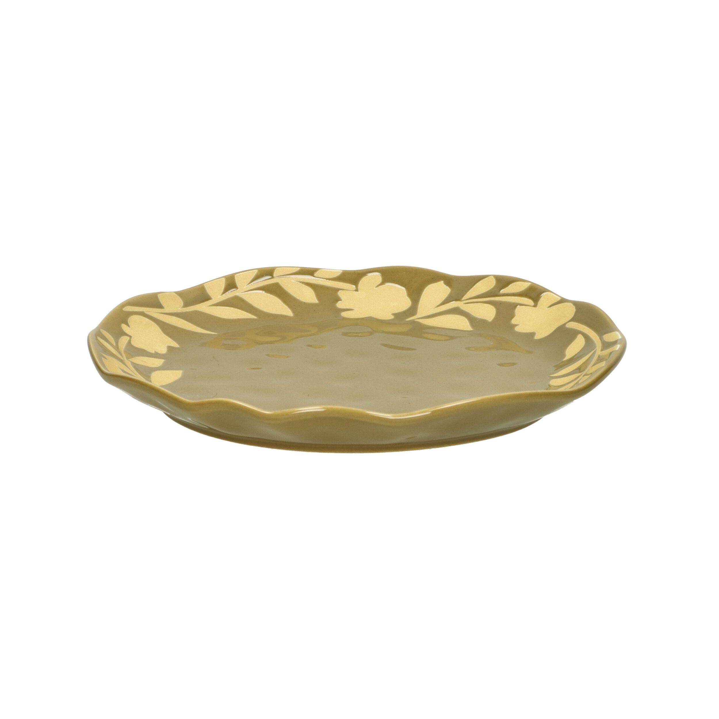 Фарфоровая круглая десертная тарелка POMAX Romance ARCH-00039917 - Вид №2