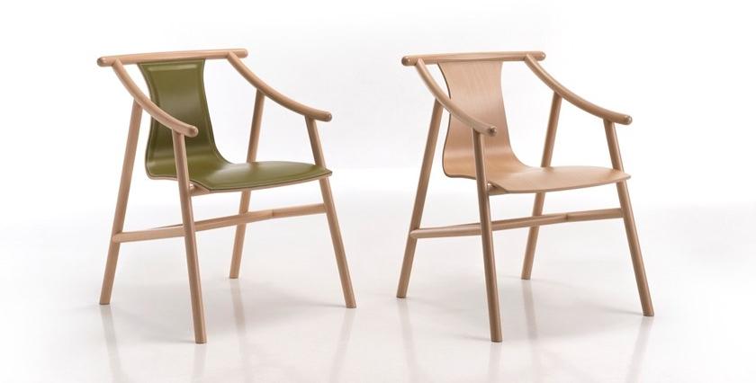 Wiener GTV Design Стул из бука с подлокотниками Magistretti sun-id-1471228 - Вид №6