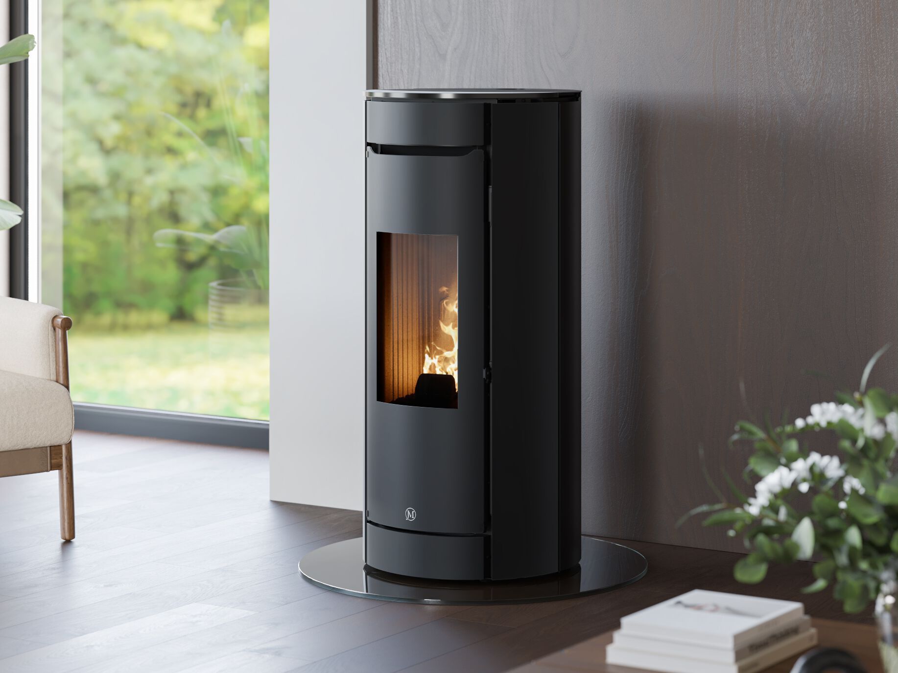 Пеллетная печь с Wi-Fi класса A+ Jolly Mec воздушные системы ARCH-00075262