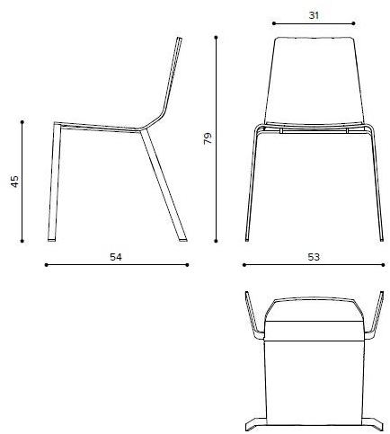 True Design Деревянный стул Marina sun-id-1349817 - Вид №12