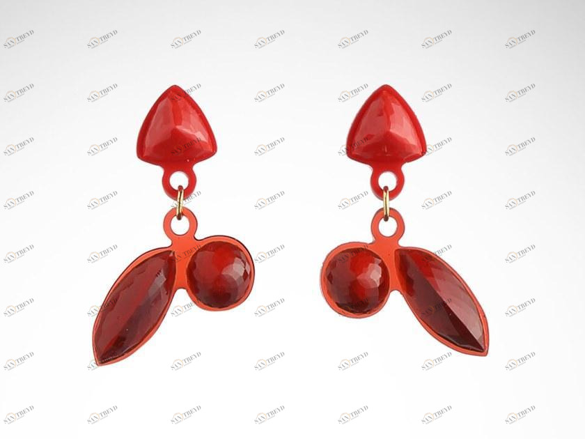 Corsi Design Серьги из смолы Long stones sun-id-1429054