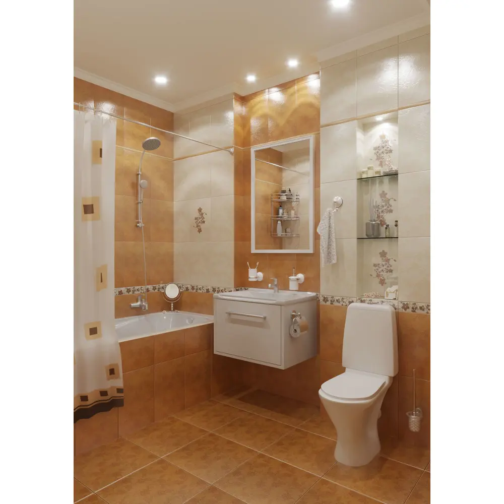 Декор «Шелк 3» 40x27.5 см Santreyd STLM-2208699 - Вид №3