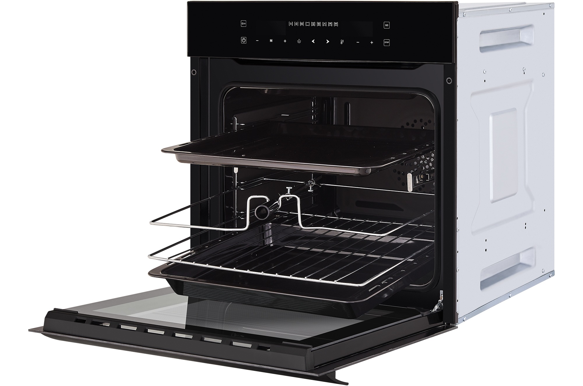 5363125 Электрический духовой шкаф HIBERG VM 6192 B черный STDN-0103775 - Вид №7