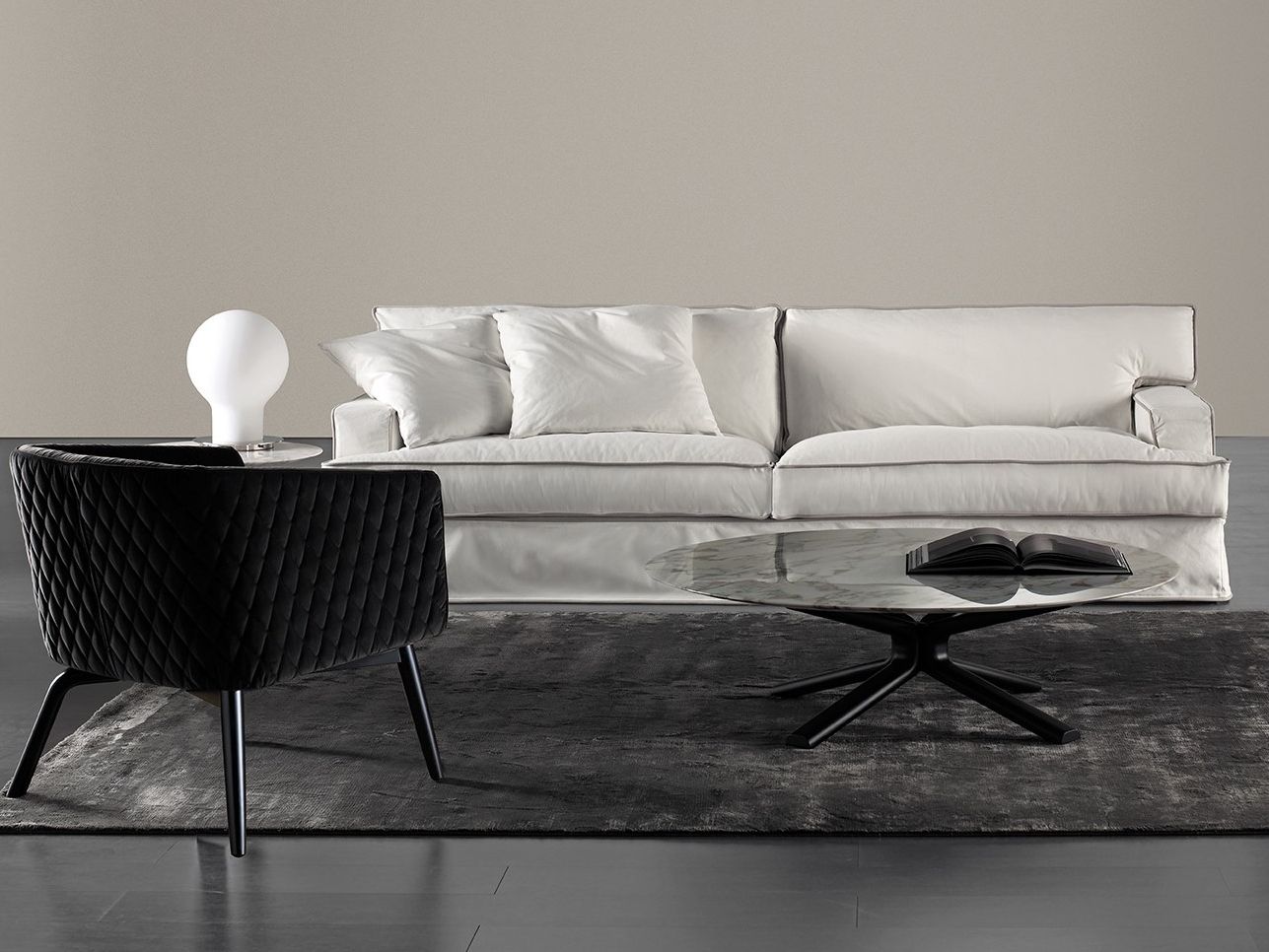 Ткань раскладной диван-кровать Meridiani Джеймс ARCH-00095228