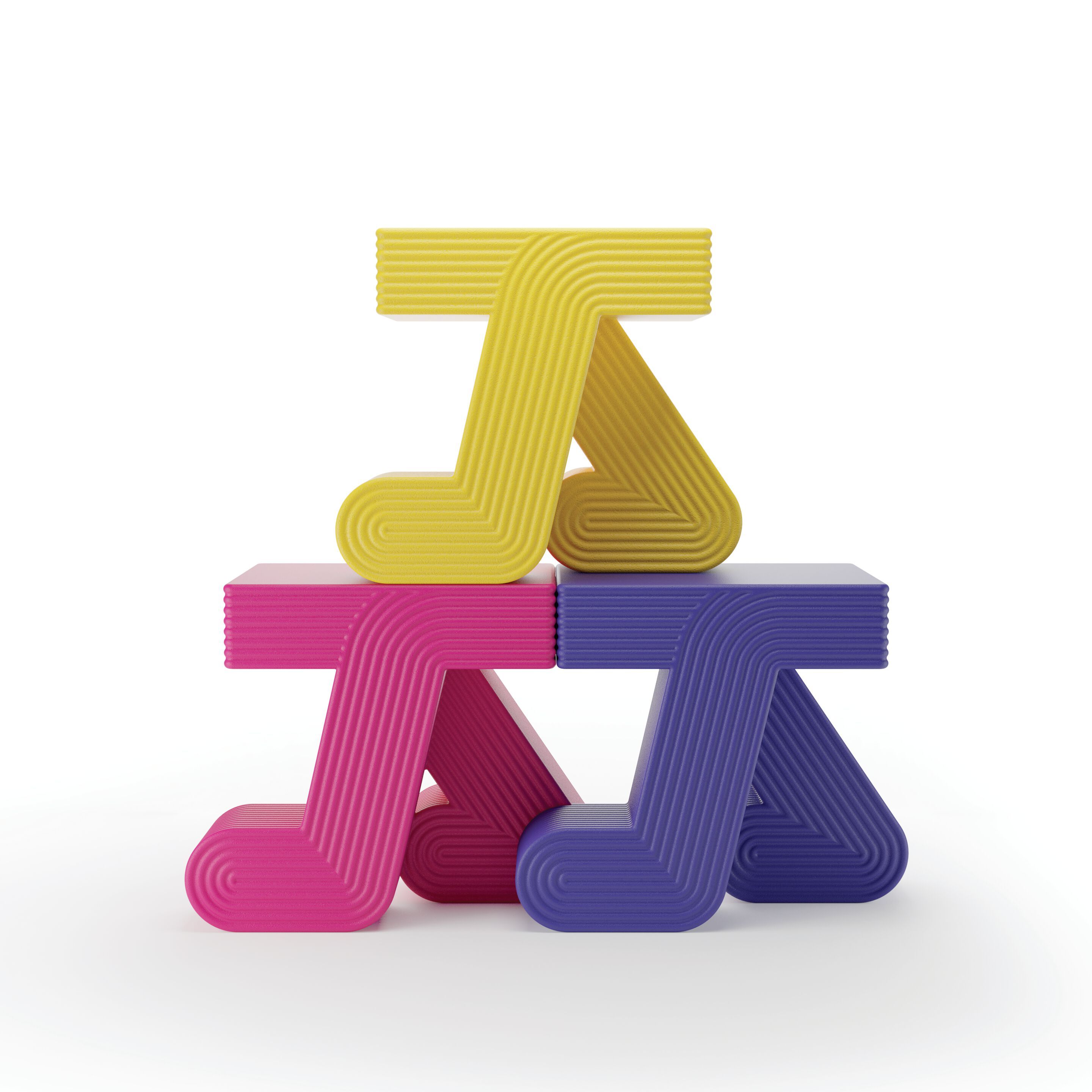 Квадратный стол из полиэтилена In Stock Qeeboo ARCH-00060131 - Вид №4