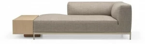 Alias Мягкая кушетка из ткани Aluzen soft P38 / p54