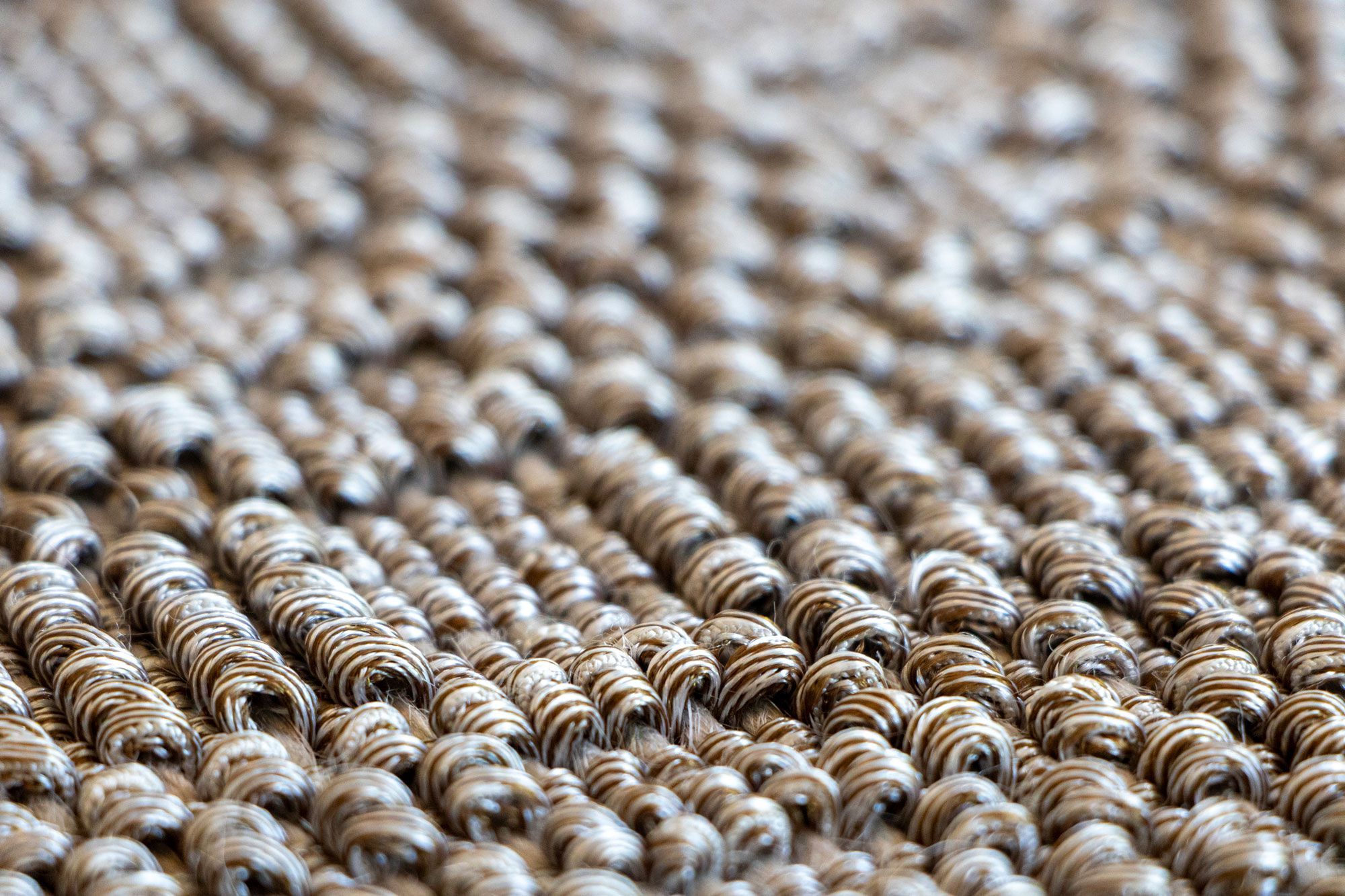 Ковер ручной работы из полиэстера и джута G.T.DESIGN канотье Котта ARCH-00039604 - Вид №4