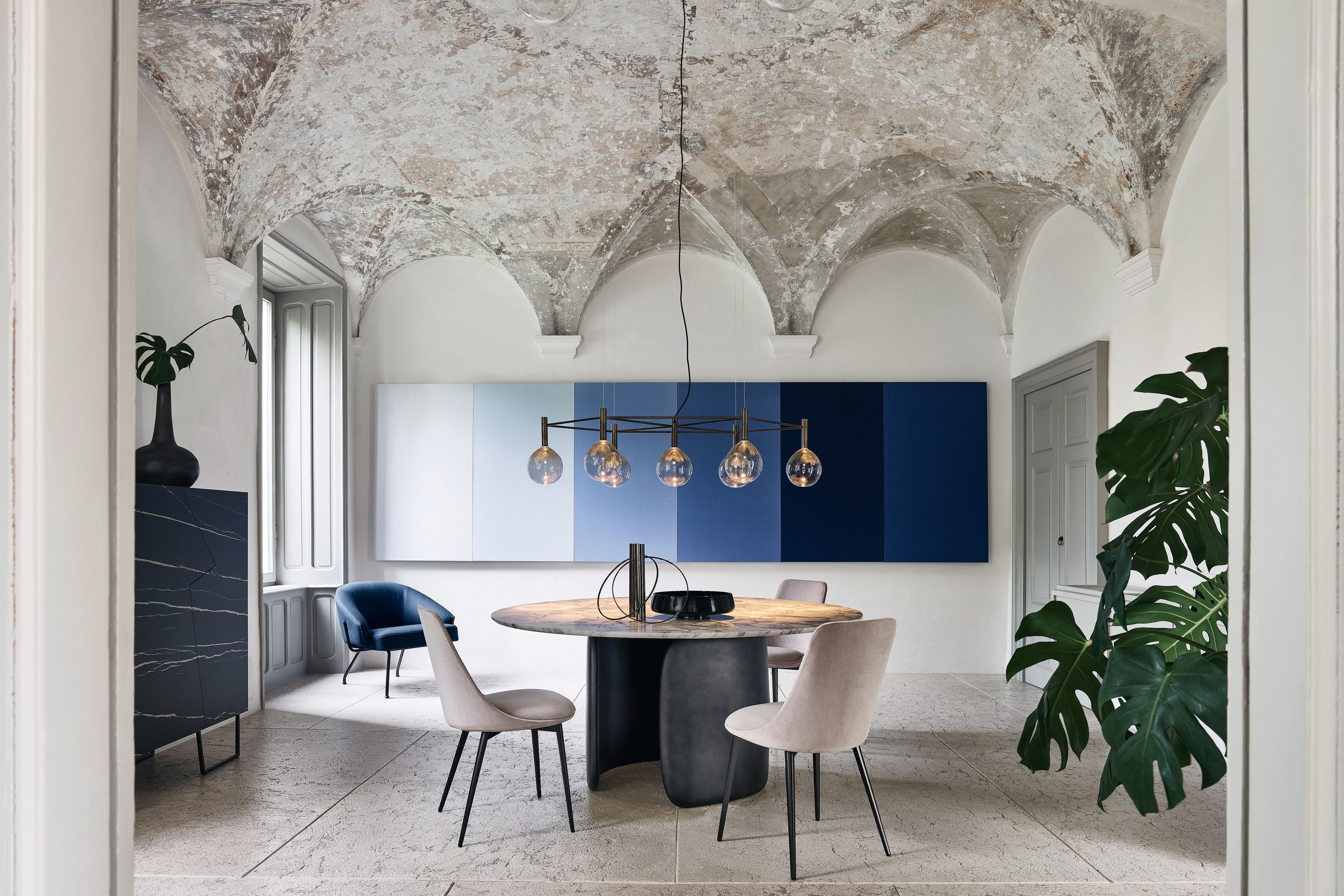 Круглый стол с полиуретановой основой BONALDO MELLOW ARCH-00056254 - Вид №2