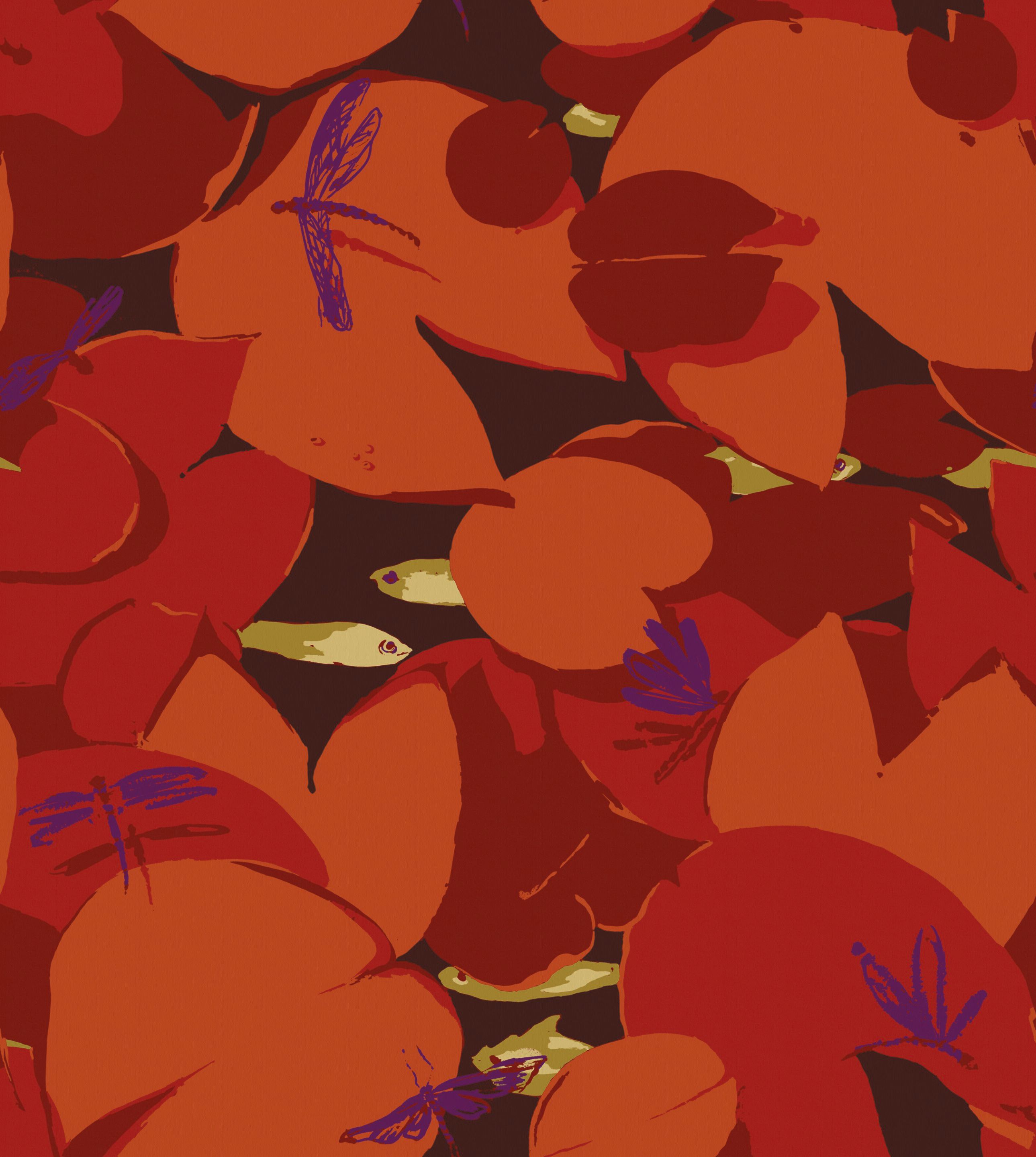 Обои с цветочными мотивами Inkiostro Bianco ASSALONE ARCH-00061230 - Вид №4