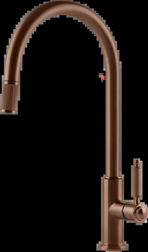 Смеситель для раковины 60622 708 Gessi Venti20 МЕДНЫЙ МАТОВЫЙ PVD