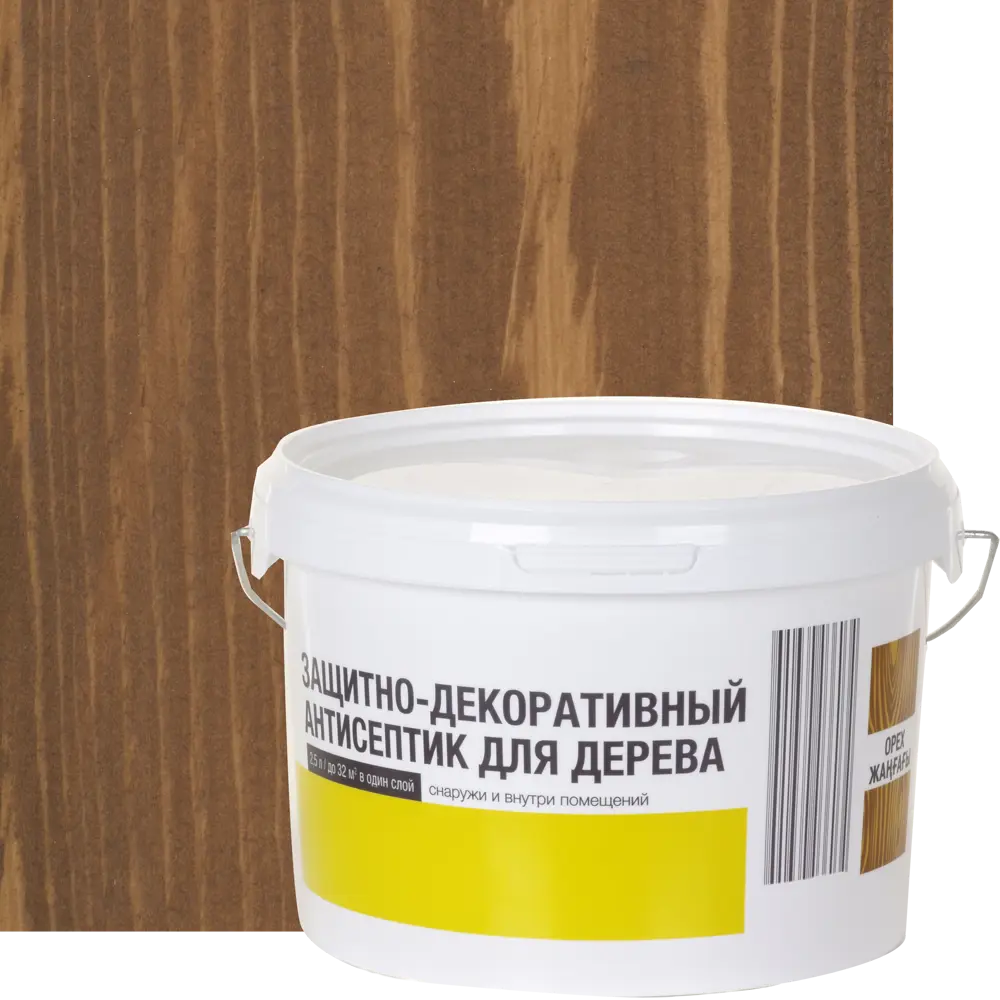 ЛЦ Антисептик для дерева матовый орех 2,5 л - защита и декор 82603193 STLM-0031240