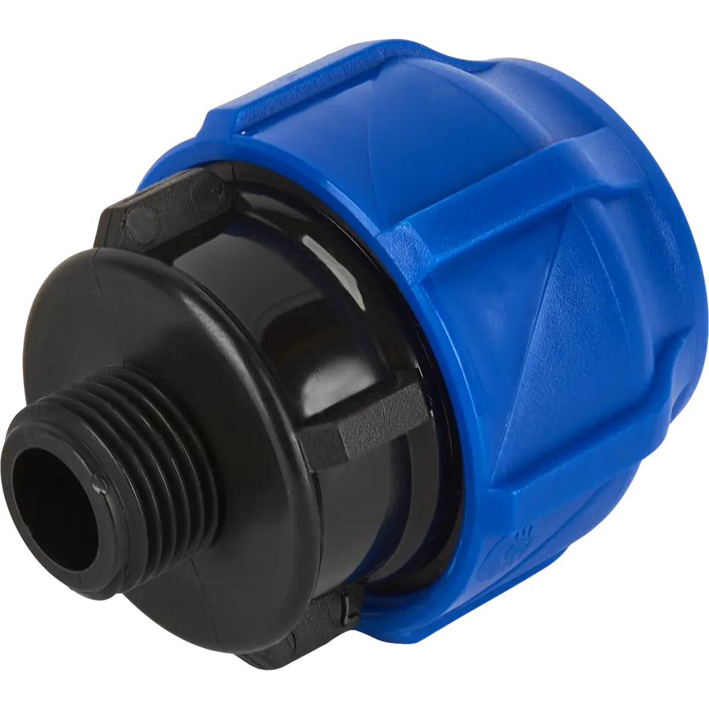 Муфта комбинированная ПНД Valfex 1/2"x32 мм НР 121001132012 STLM-2106599 - Вид №1