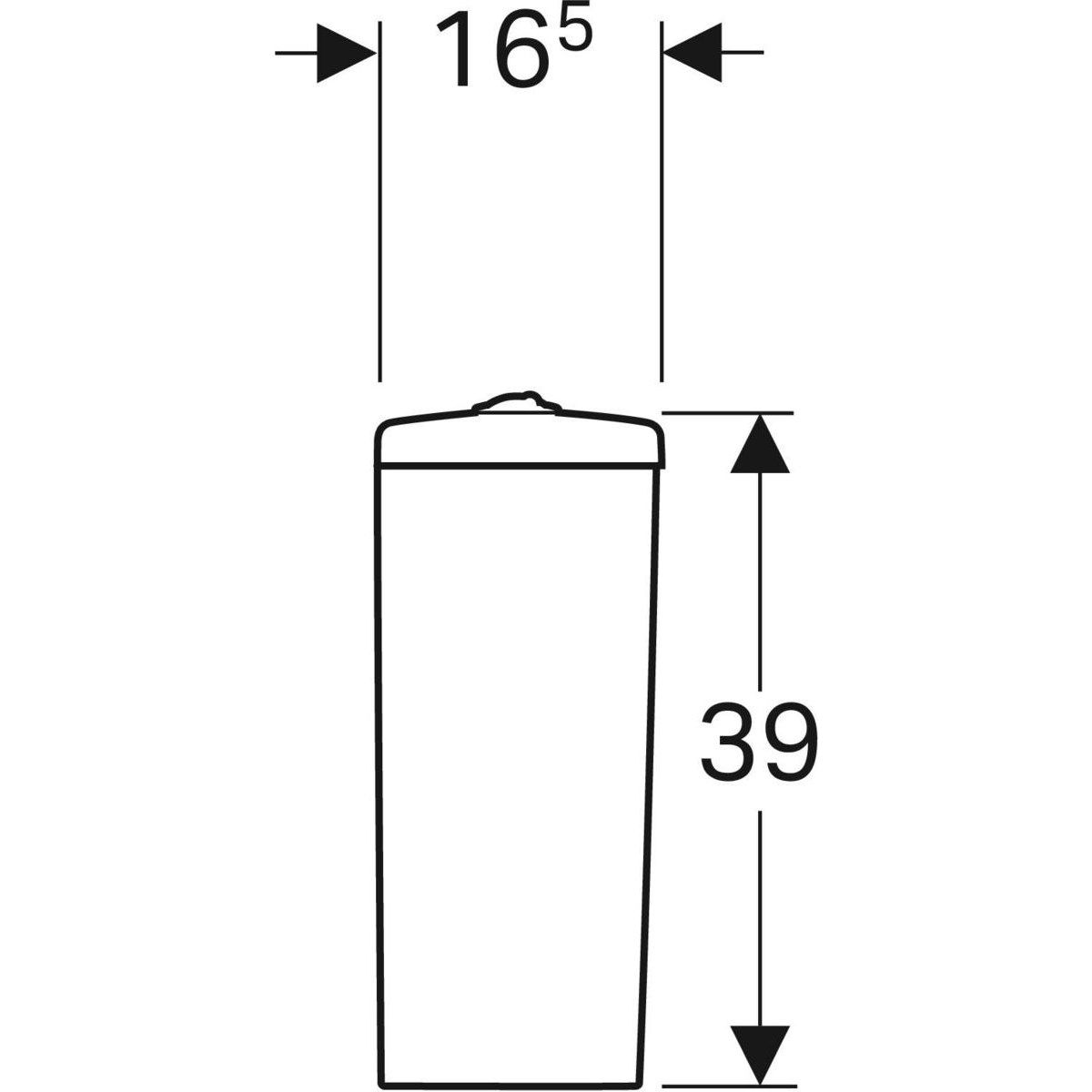 Внешняя вытяжная коробка в витрине Geberit Selnova ARCH-00142962 - Вид №2