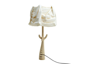 Деревянная настольная лампа