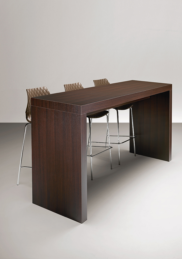 Deck 502C Стол из сотового картона с ламинированной поверхностью. Версия 40 см глубиной. Et al. Deck