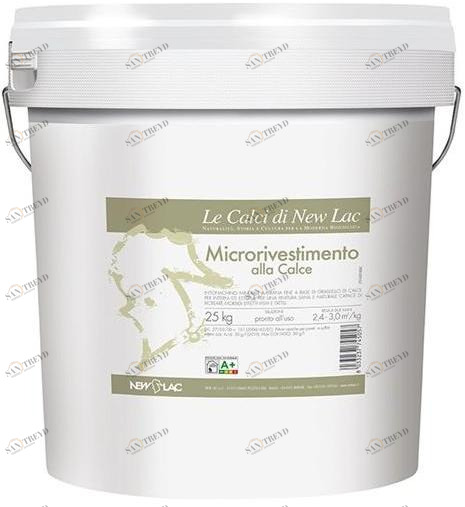 NEW LAC Минеральная мелкозернистая штукатурка La calce sun-id-1418064