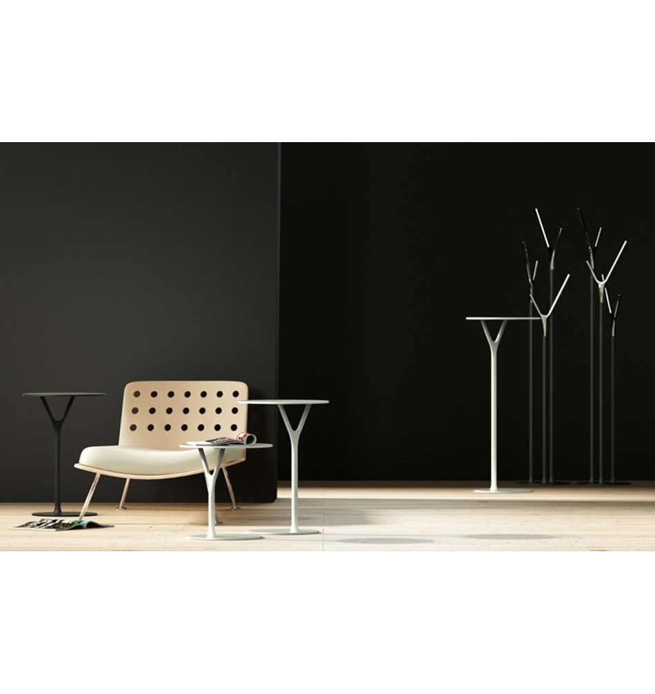 FROST WISHBONE Барный столик » белый Алюминий Белый W4100-W  - Вид №2