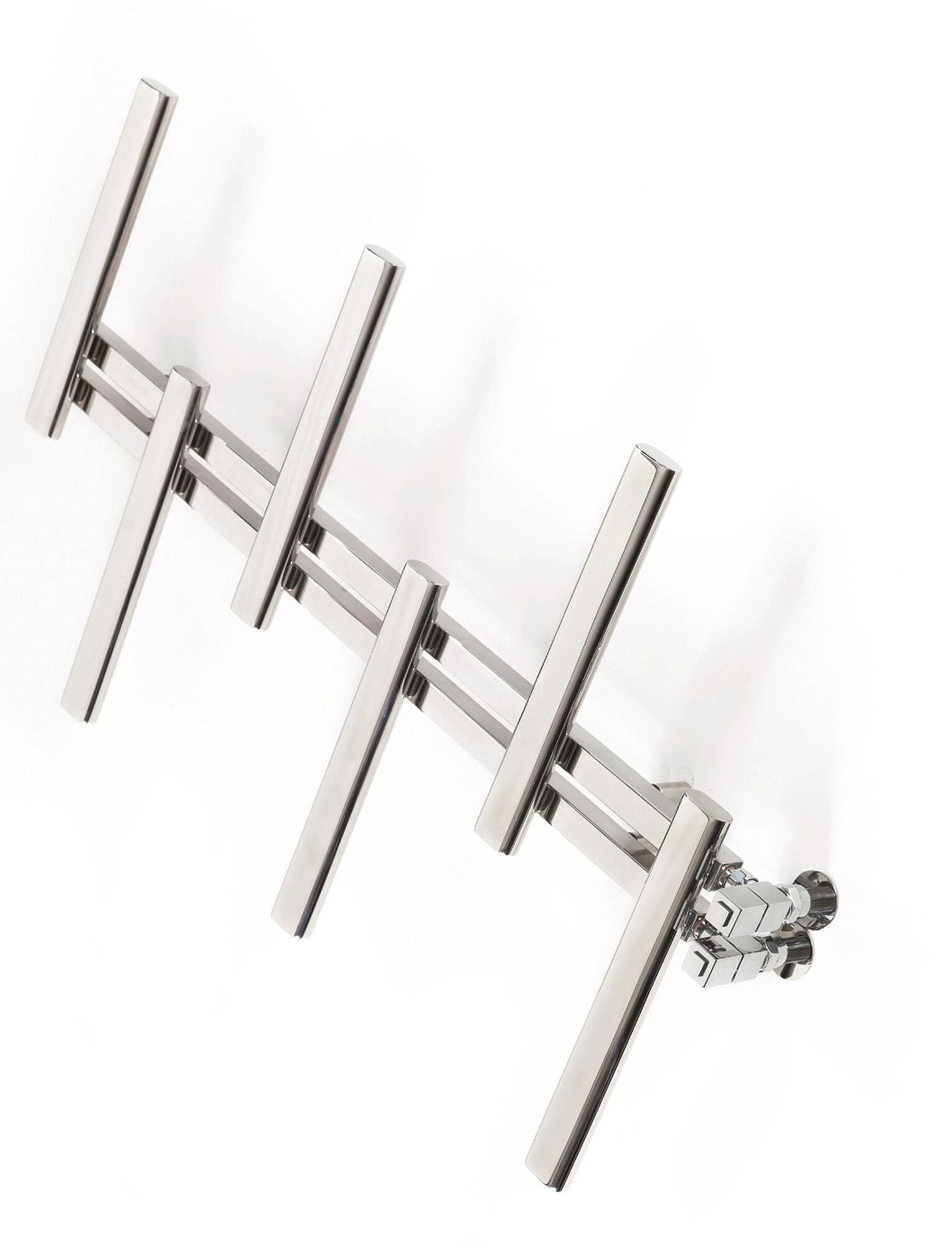 Полотенцесушитель Hammam GEMINI Wood  комбинированный; электрический или водяной Сталь;Дерево  - Вид №63