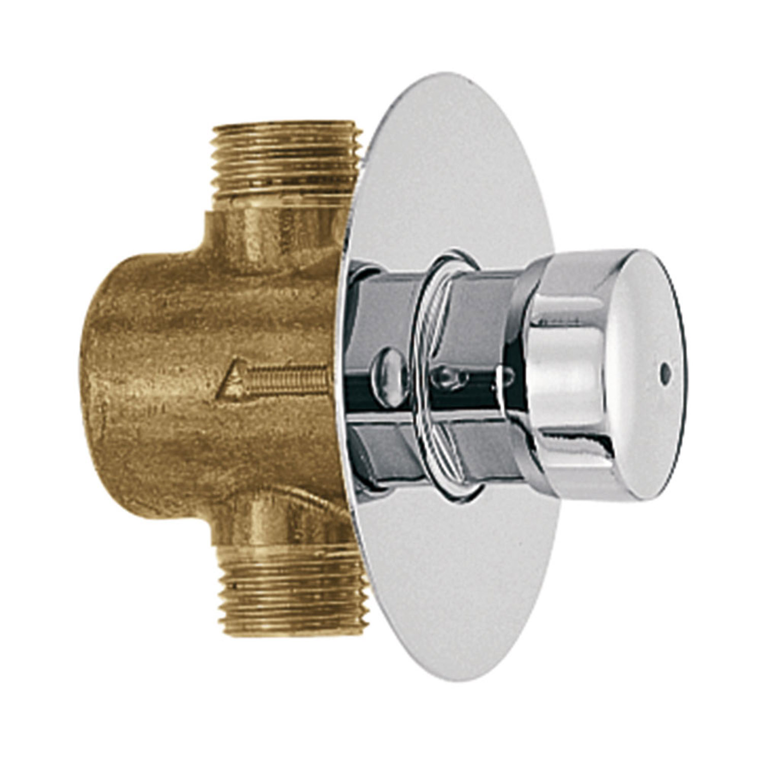 КОММУНАЛЬНЫЕ УСЛУГИ Встроенный сливной кран с таймером для писсуара на 1 воду-01220801 TRES Temporizados