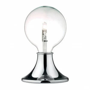 Настольная лампа Ideal Lux Touch TL1 Cromo IDEAL LUX ИНТЕРЬЕРНЫЕ 080803 Прозрачный;хром