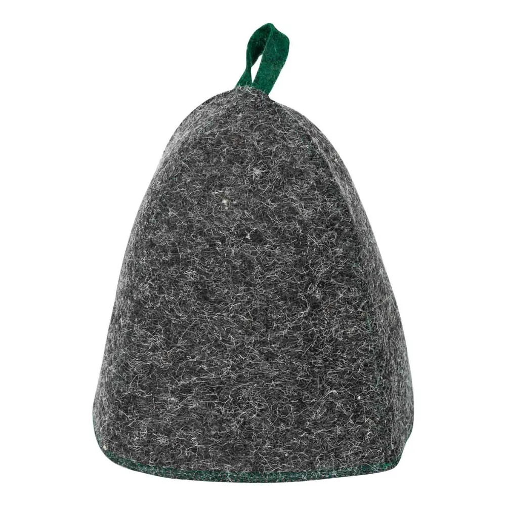 Шапка для бани Главбаня войлок цвет серый STLM-2065046