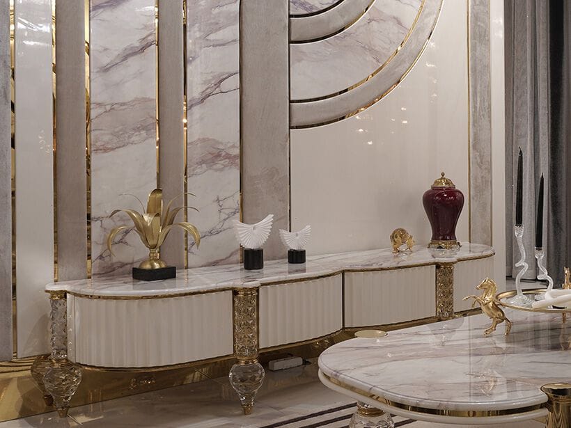 Шкаф для телевизора с распашными дверцами Zebrano Velovis ARCH-00048687 - Вид №4