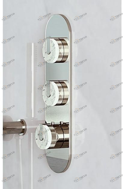 GRAFF Термостатический душевой набор с тарелкой Mod+ 5576000