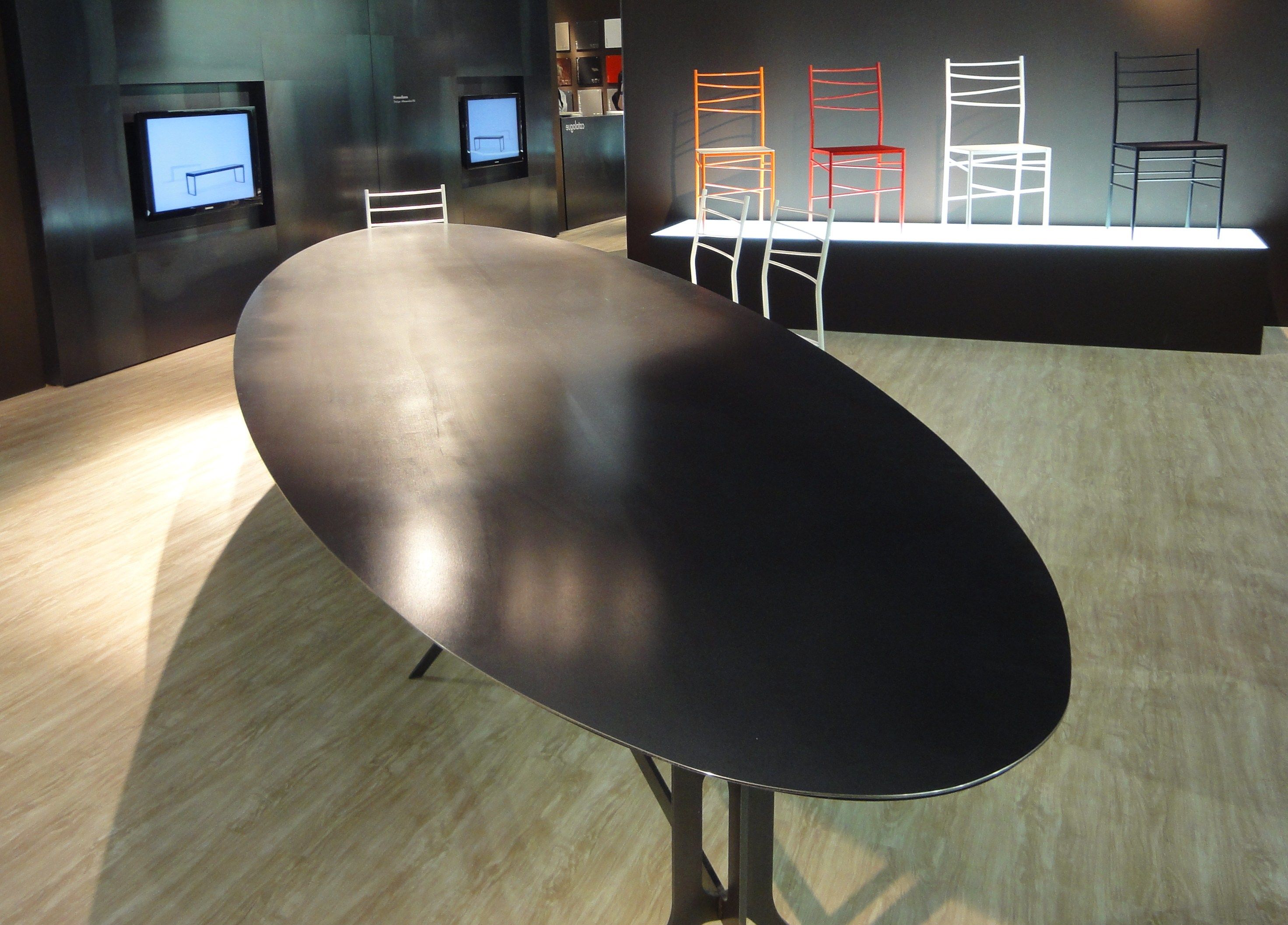 Металлический овальный стол YDF столы ARCH-00033737 - Вид №2