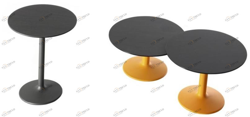 MOBLIBERICA Круглый керамический стол Copa sun-id-1372981