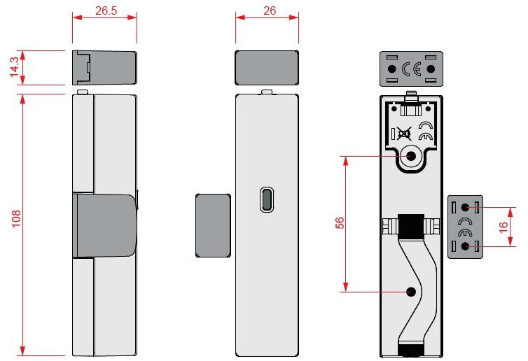 INIM ELECTRONICS Магнитный контакт через двунаправленное радио Air 2 sun-id-1503699 - Вид №1