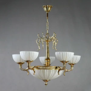 Подвесная люстра Ambiente Valencia 02227/5 WP белая AMBIENTE ДИЗАЙНЕРСКИЕ, VALENCIA 188244 Белый