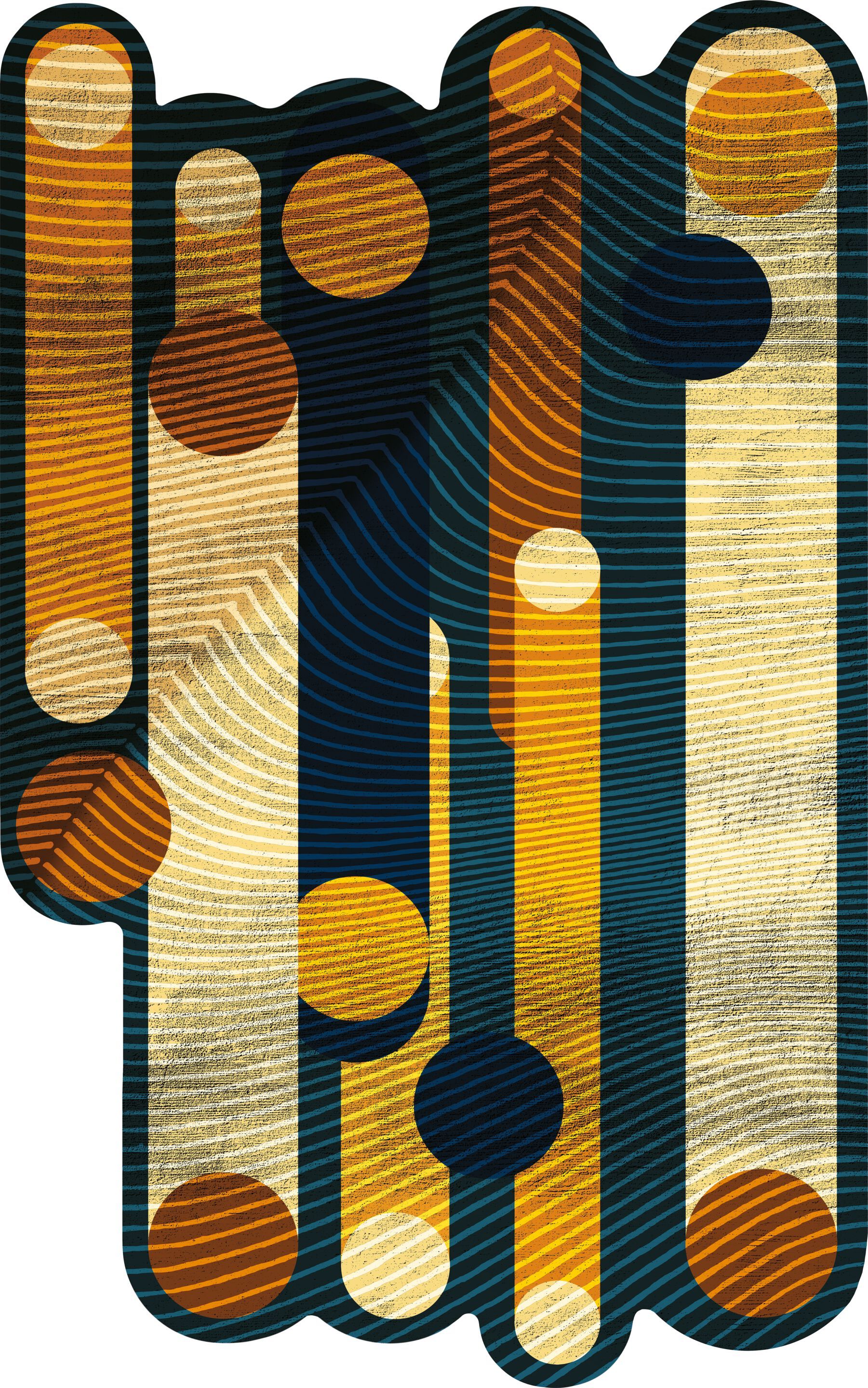 Ковер с рисунком Inkiostro Bianco Travelogue ARCH-00035057 - Вид №4