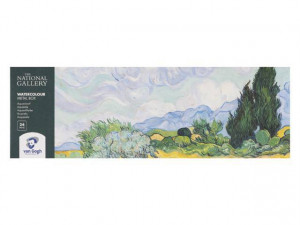 20838724 Краска акварель Набор акварельных красок Van Gogh National Gallery 24цв кювета металлический короб Royal Talens