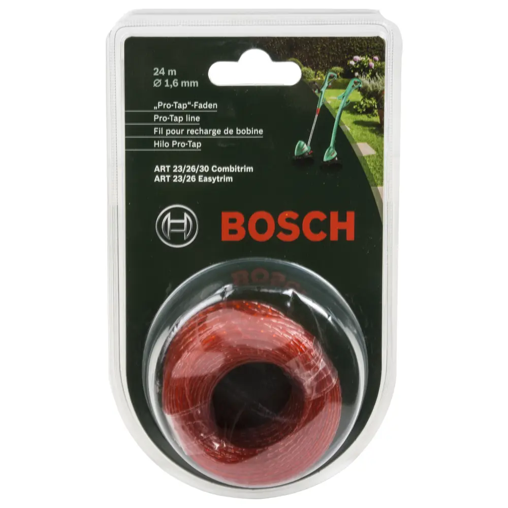 Леска сменная Bosch для триммера, совместима со всеми Bosch Combitrim Santreyd STLM-2032861