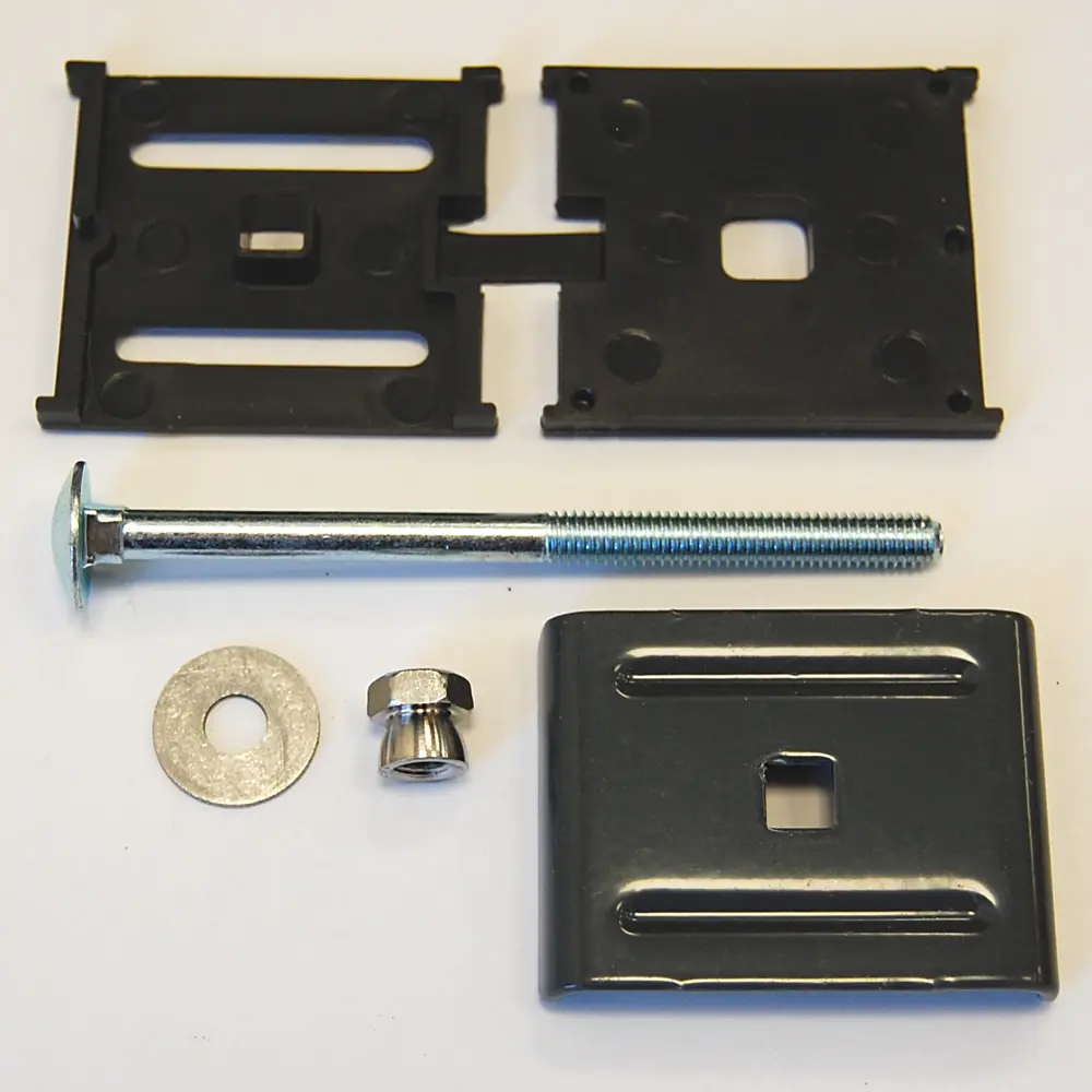 Скоба для забора Grand Line 50 мм сталь RAL 7024 серый STLM-2165543 - Вид №2