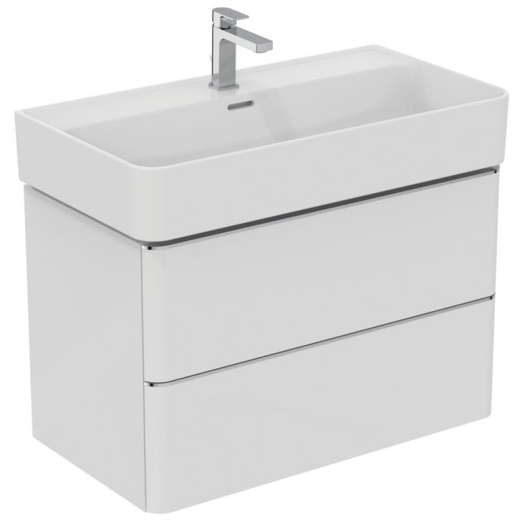 T4301WG Тумба для раковины 77х41 см с двумя ящиками Ideal Standard ADAPTO - Вид №1