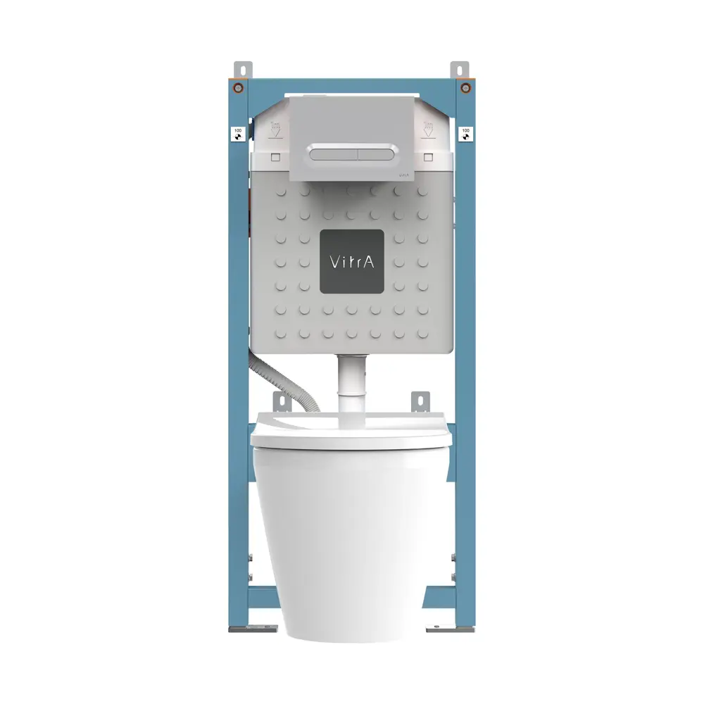 Комплект инсталляция с унитазом Vitra Allegro 87071809 STLM-2198446 - Вид №1