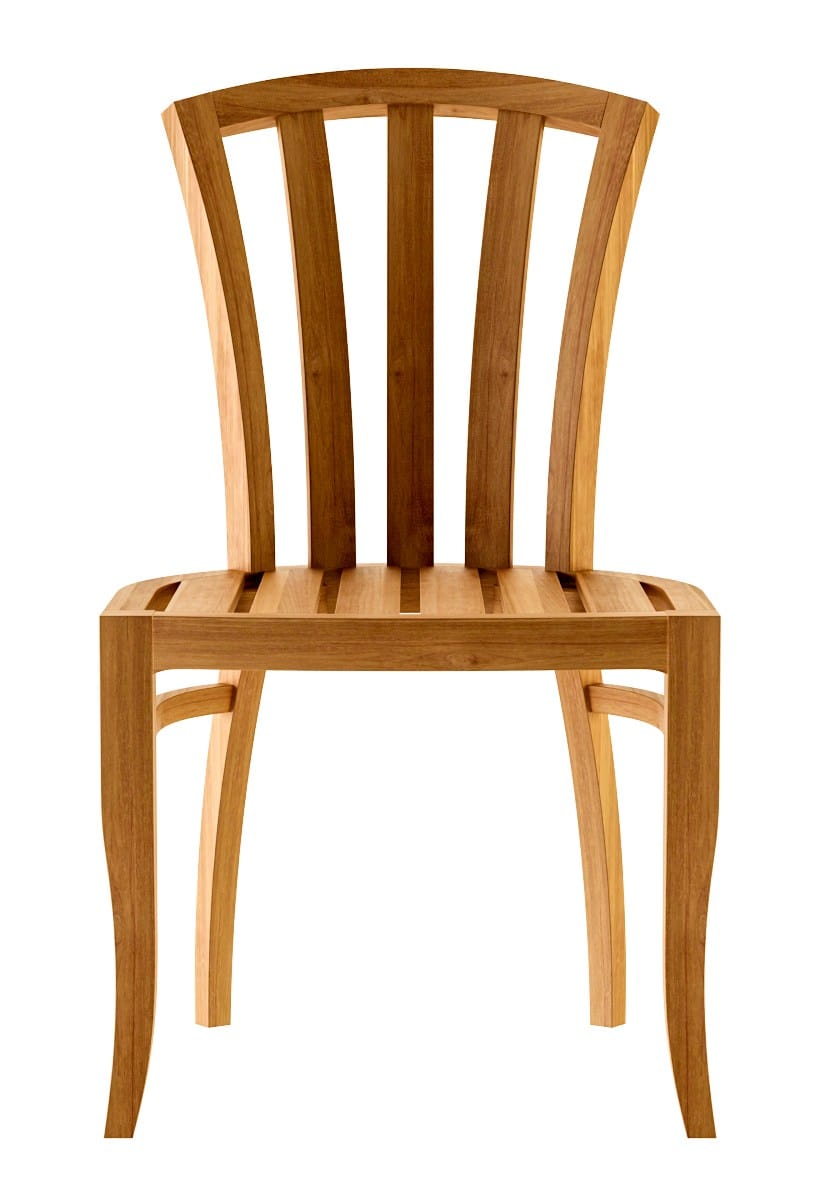 Садовый стул из тикового дерева decò ASTELLO Tournesol ARCH-00146921 - Вид №1